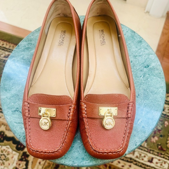 Michael Michael Kors Hamilton Loafers Brown 7.5 - Picture 9 of 10